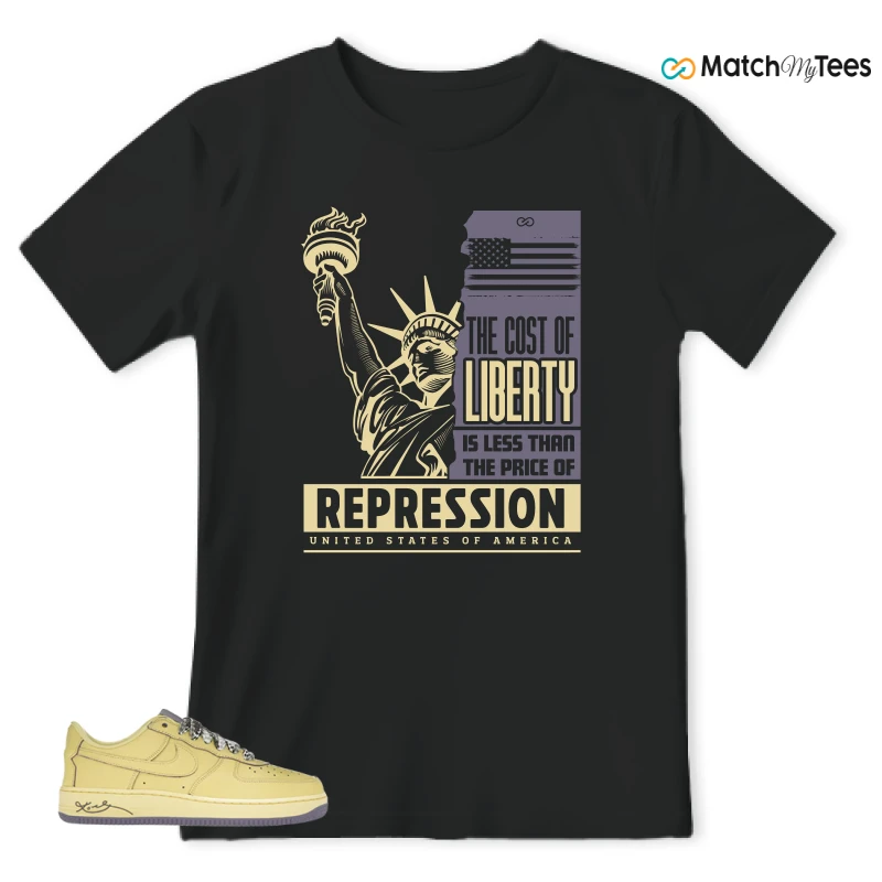 NIKE AIR FORCE 1 LOW PROTRO KOBE BRYANT MAMBA MENTALITY SNEAKER Matching Tees t-shirt