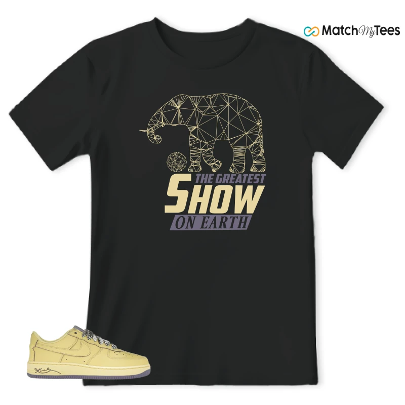 NIKE AIR FORCE 1 LOW PROTRO KOBE BRYANT MAMBA MENTALITY SNEAKER Matching Tees t-shirt