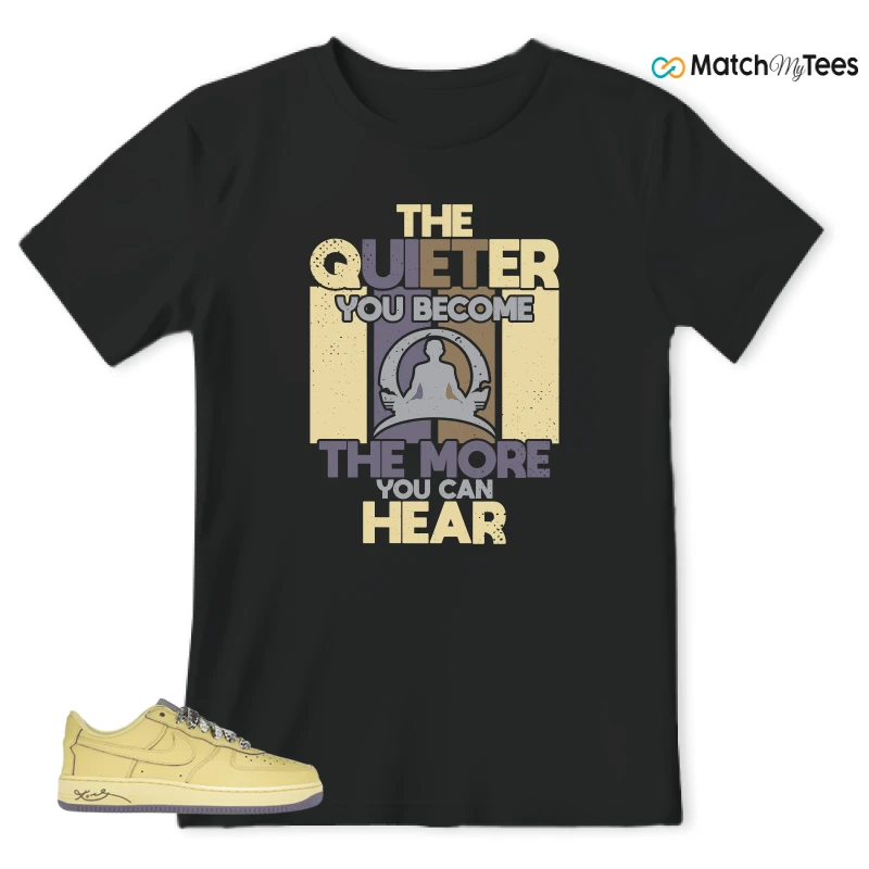 NIKE AIR FORCE 1 LOW PROTRO KOBE BRYANT MAMBA MENTALITY SNEAKER Matching Tees t-shirt