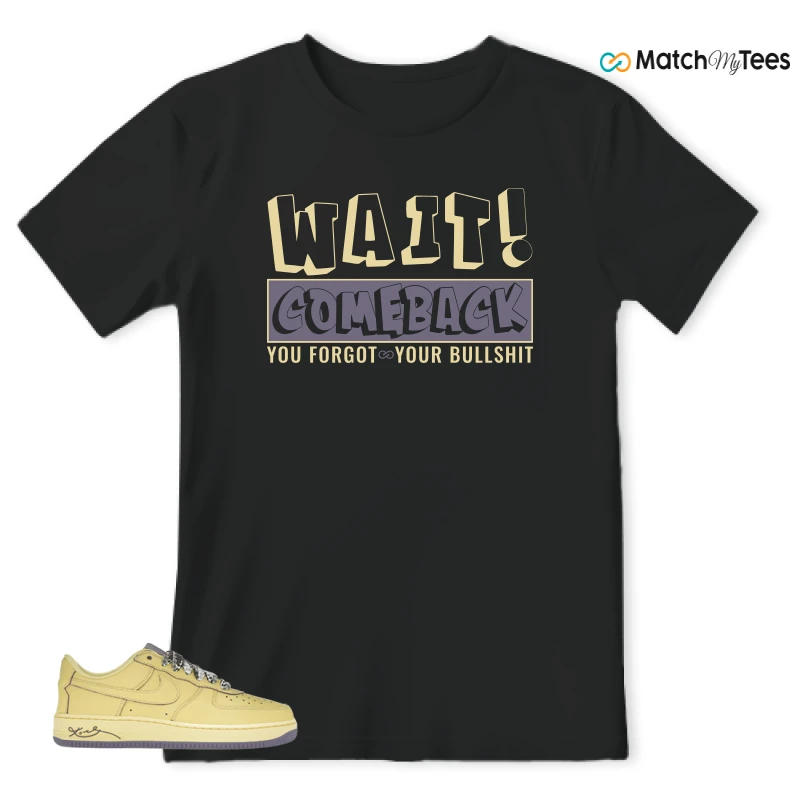 NIKE AIR FORCE 1 LOW PROTRO KOBE BRYANT MAMBA MENTALITY SNEAKER Matching Tees t-shirt