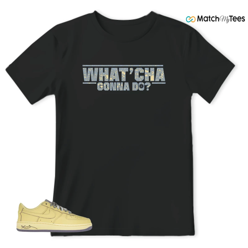 NIKE AIR FORCE 1 LOW PROTRO KOBE BRYANT MAMBA MENTALITY SNEAKER Matching Tees t-shirt