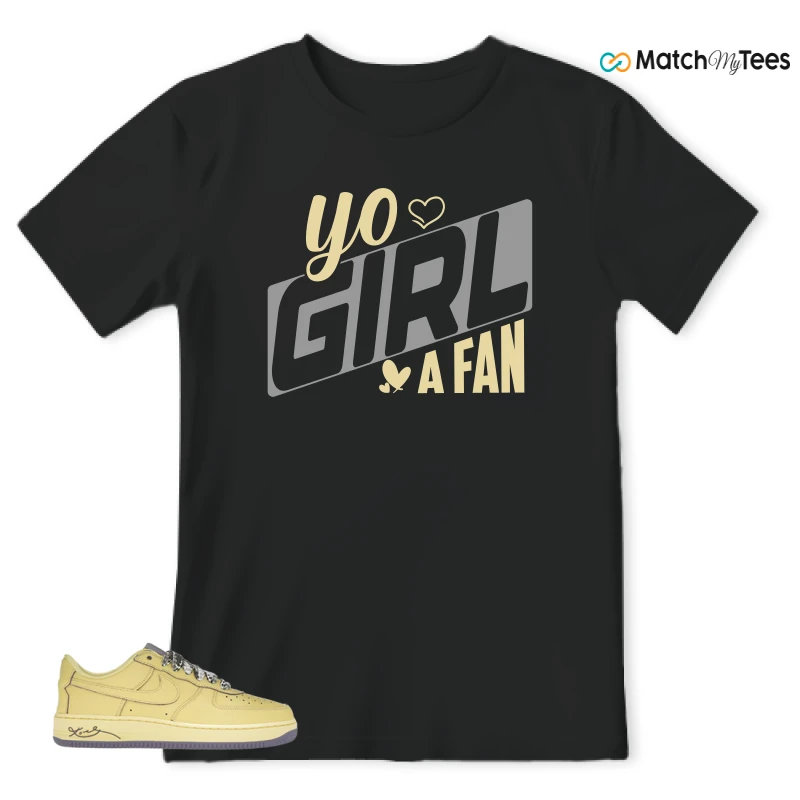 NIKE AIR FORCE 1 LOW PROTRO KOBE BRYANT MAMBA MENTALITY SNEAKER Matching Tees t-shirt