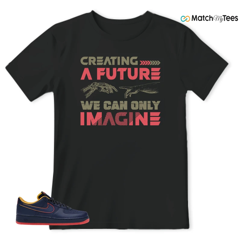NIKE AIR FORCE 1 LOW RETRO LETTERING SNEAKER Matching Tees t-shirt