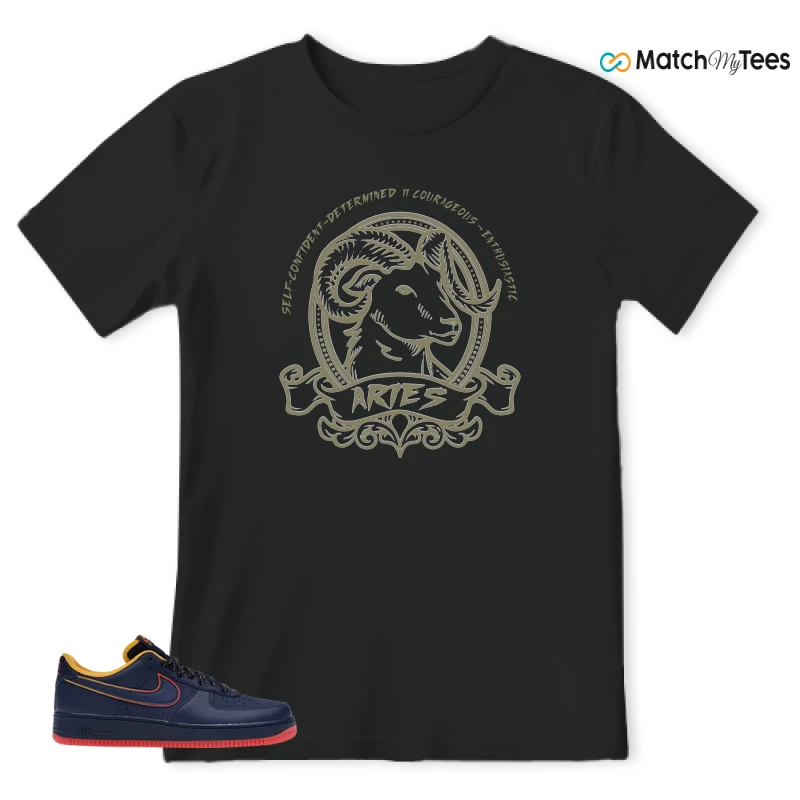 NIKE AIR FORCE 1 LOW RETRO LETTERING SNEAKER Matching Tees t-shirt