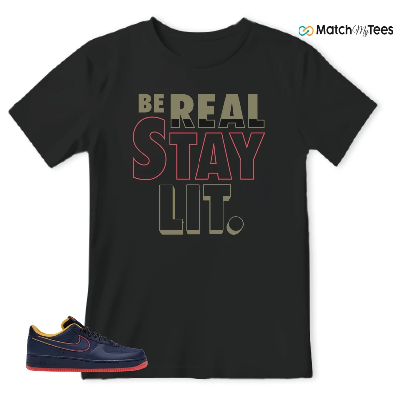 NIKE AIR FORCE 1 LOW RETRO LETTERING SNEAKER Matching Tees t-shirt
