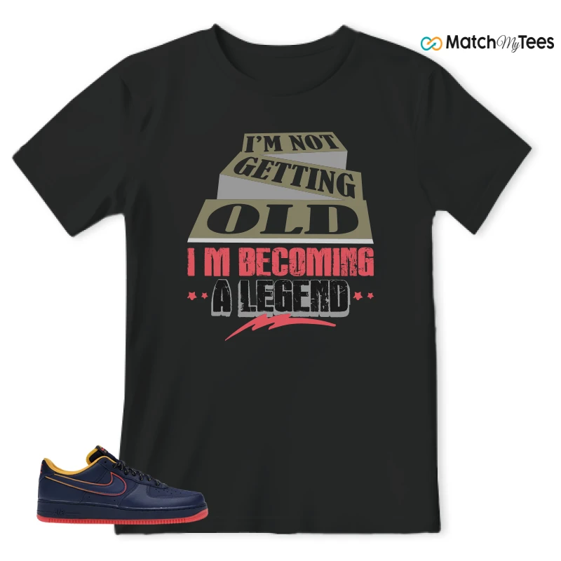NIKE AIR FORCE 1 LOW RETRO LETTERING SNEAKER Matching Tees t-shirt