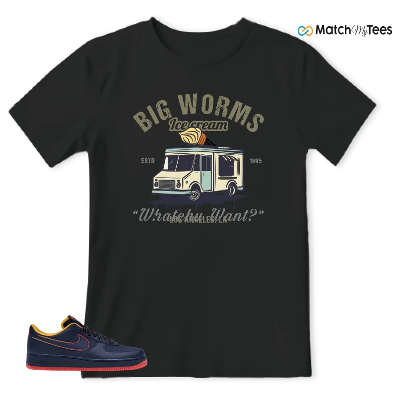 NIKE AIR FORCE 1 LOW RETRO LETTERING SNEAKER Matching Tees t-shirt