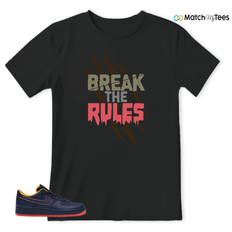 NIKE AIR FORCE 1 LOW RETRO LETTERING SNEAKER Matching Tees t-shirt