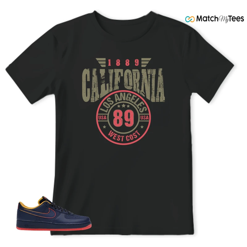NIKE AIR FORCE 1 LOW RETRO LETTERING SNEAKER Matching Tees t-shirt