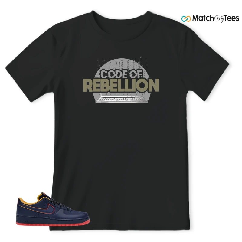 NIKE AIR FORCE 1 LOW RETRO LETTERING SNEAKER Matching Tees t-shirt