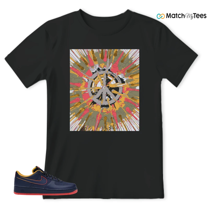 NIKE AIR FORCE 1 LOW RETRO LETTERING SNEAKER Matching Tees t-shirt
