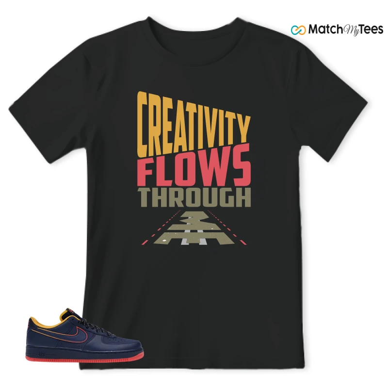 NIKE AIR FORCE 1 LOW RETRO LETTERING SNEAKER Matching Tees t-shirt
