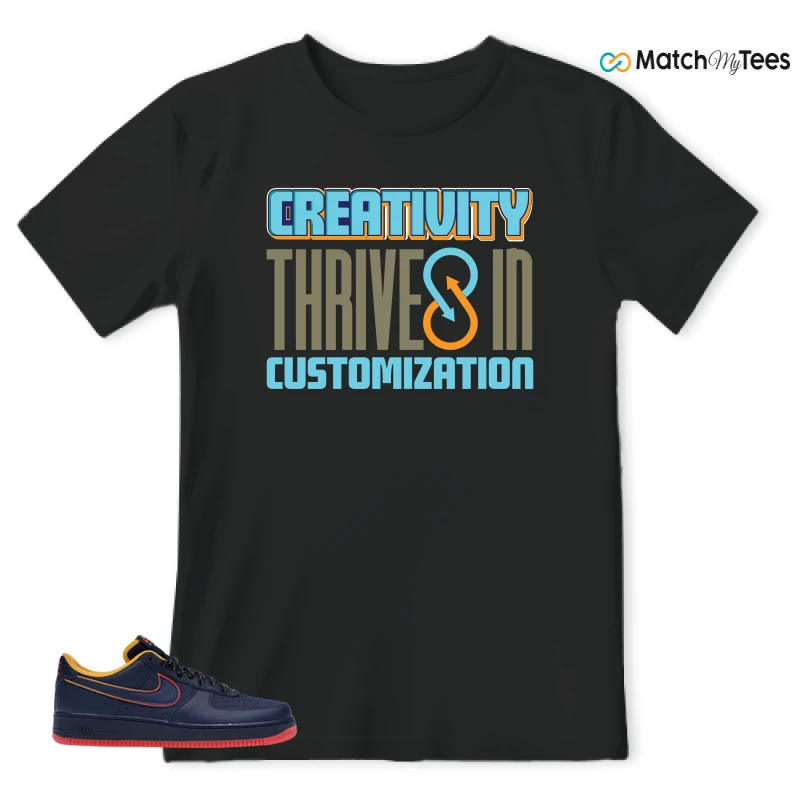 NIKE AIR FORCE 1 LOW RETRO LETTERING SNEAKER Matching Tees t-shirt