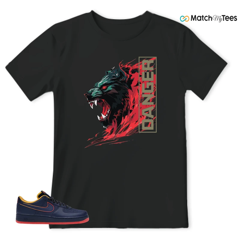 NIKE AIR FORCE 1 LOW RETRO LETTERING SNEAKER Matching Tees t-shirt