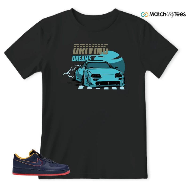 NIKE AIR FORCE 1 LOW RETRO LETTERING SNEAKER Matching Tees t-shirt