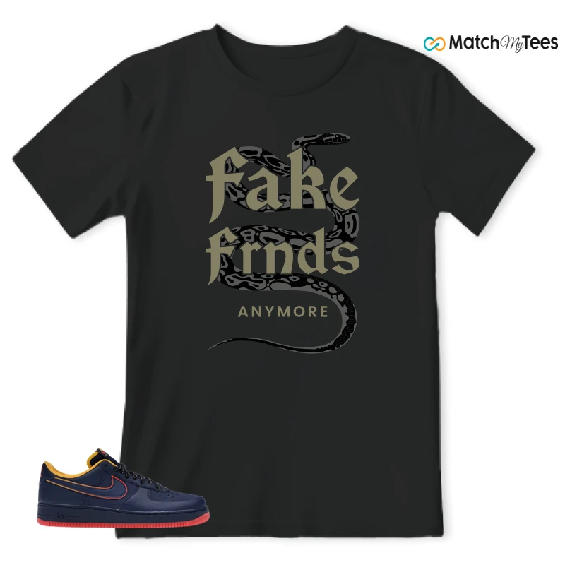 NIKE AIR FORCE 1 LOW RETRO LETTERING SNEAKER Matching Tees t-shirt