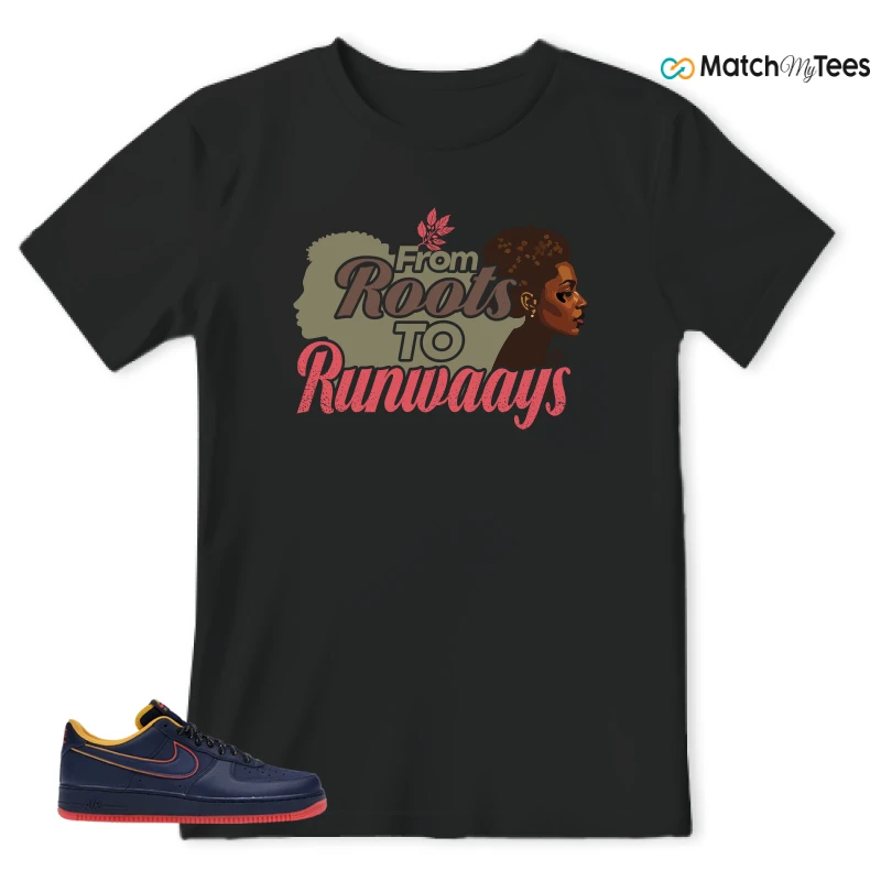 NIKE AIR FORCE 1 LOW RETRO LETTERING SNEAKER Matching Tees t-shirt