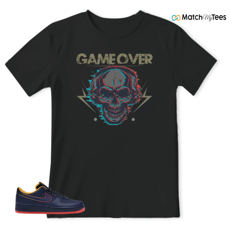 NIKE AIR FORCE 1 LOW RETRO LETTERING SNEAKER Matching Tees t-shirt