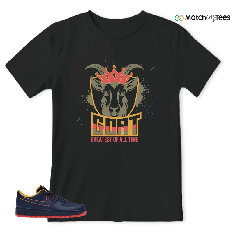 NIKE AIR FORCE 1 LOW RETRO LETTERING SNEAKER Matching Tees t-shirt