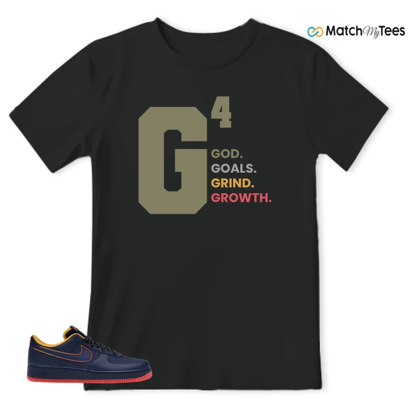 NIKE AIR FORCE 1 LOW RETRO LETTERING SNEAKER Matching Tees t-shirt