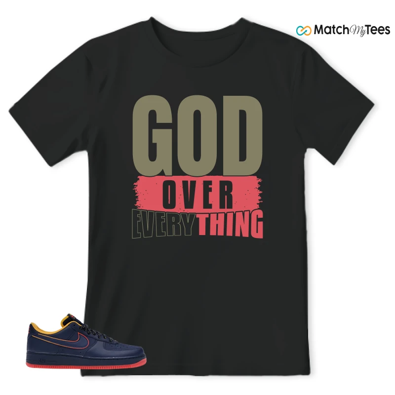 NIKE AIR FORCE 1 LOW RETRO LETTERING SNEAKER Matching Tees t-shirt