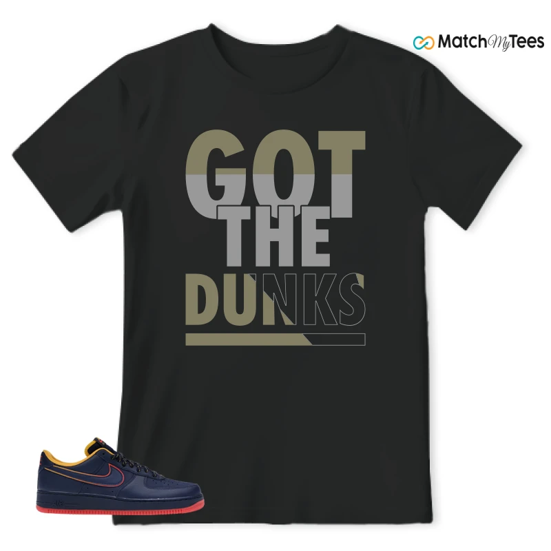 NIKE AIR FORCE 1 LOW RETRO LETTERING SNEAKER Matching Tees t-shirt