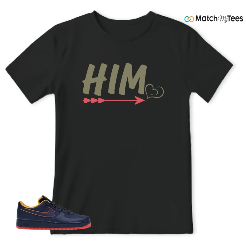 NIKE AIR FORCE 1 LOW RETRO LETTERING SNEAKER Matching Tees t-shirt