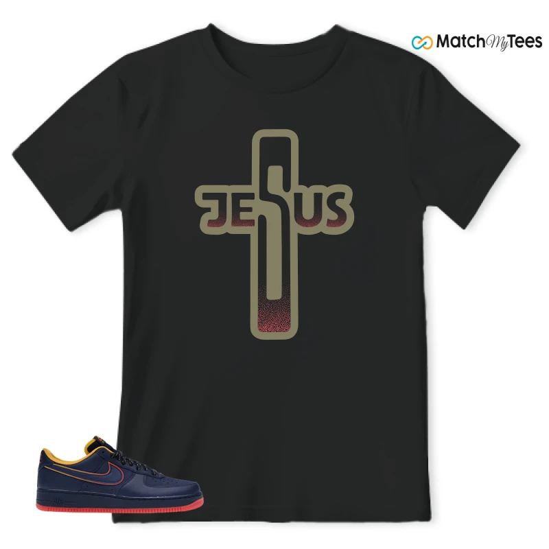 NIKE AIR FORCE 1 LOW RETRO LETTERING SNEAKER Matching Tees t-shirt