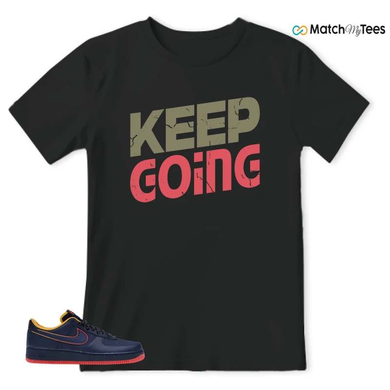 NIKE AIR FORCE 1 LOW RETRO LETTERING SNEAKER Matching Tees t-shirt