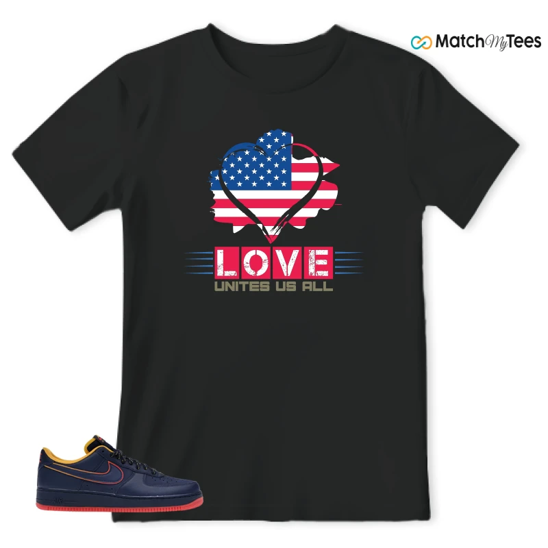 NIKE AIR FORCE 1 LOW RETRO LETTERING SNEAKER Matching Tees t-shirt