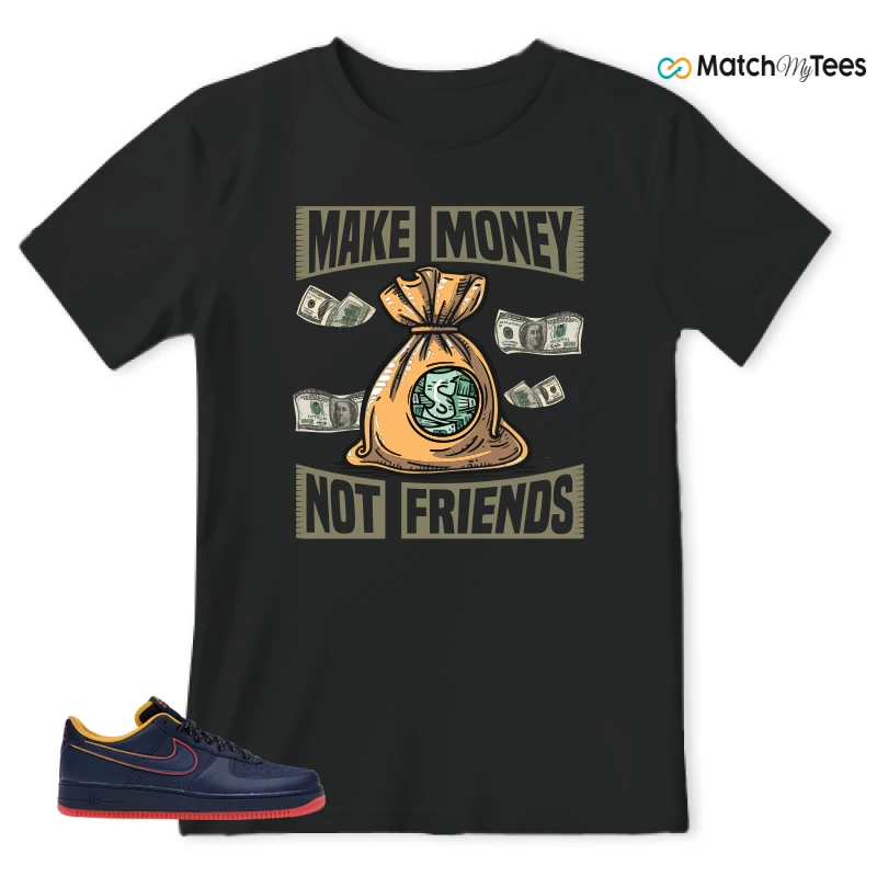 NIKE AIR FORCE 1 LOW RETRO LETTERING SNEAKER Matching Tees t-shirt