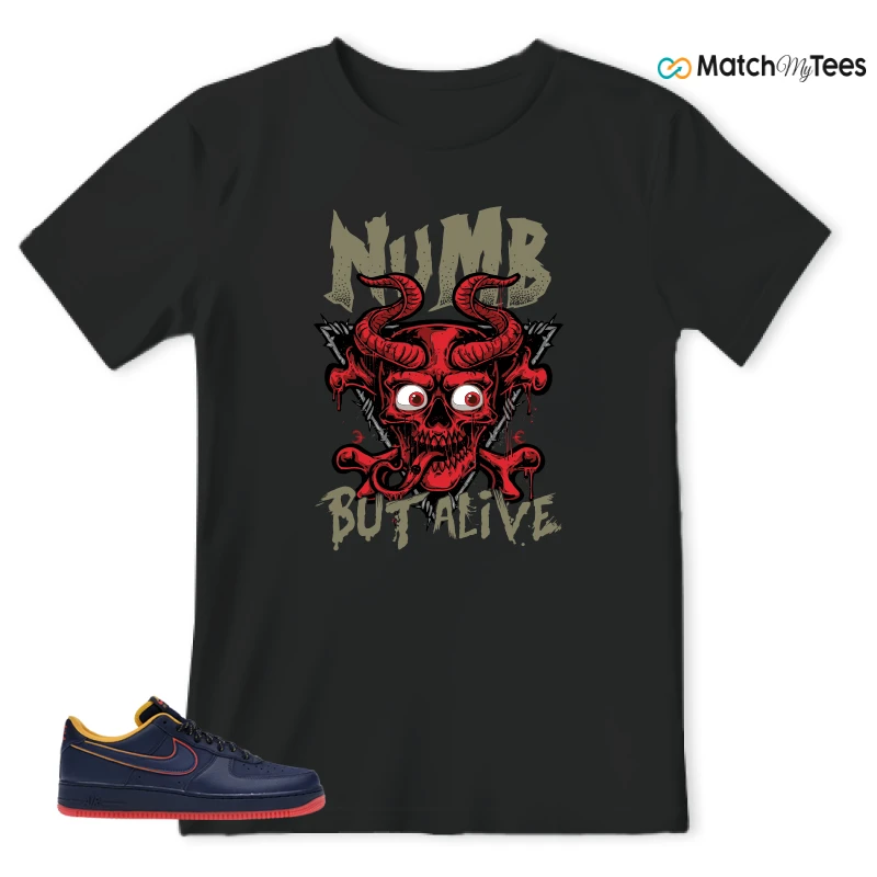 NIKE AIR FORCE 1 LOW RETRO LETTERING SNEAKER Matching Tees t-shirt