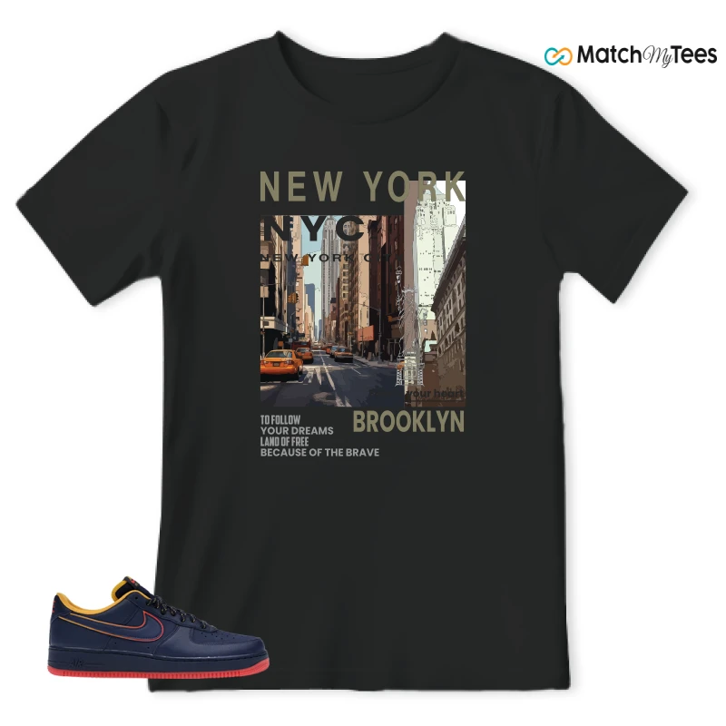 NIKE AIR FORCE 1 LOW RETRO LETTERING SNEAKER Matching Tees t-shirt