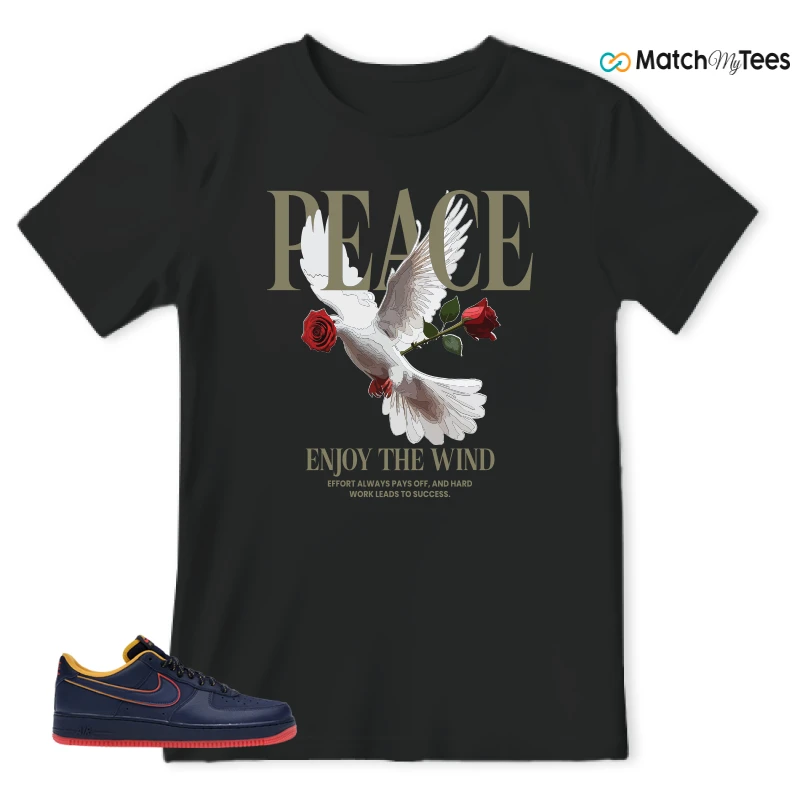 NIKE AIR FORCE 1 LOW RETRO LETTERING SNEAKER Matching Tees t-shirt