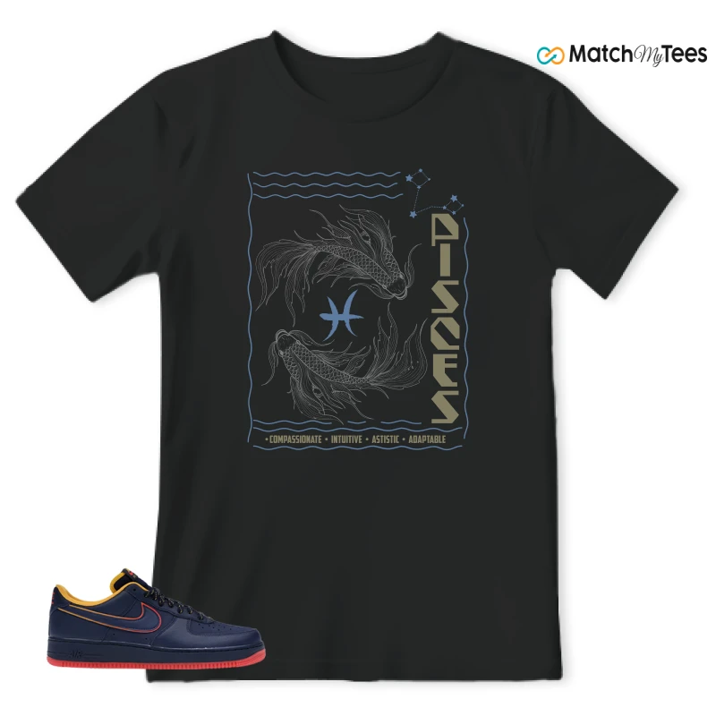 NIKE AIR FORCE 1 LOW RETRO LETTERING SNEAKER Matching Tees t-shirt