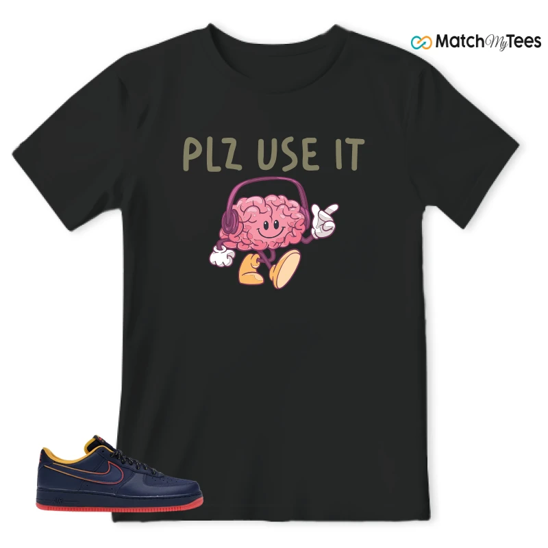 NIKE AIR FORCE 1 LOW RETRO LETTERING SNEAKER Matching Tees t-shirt