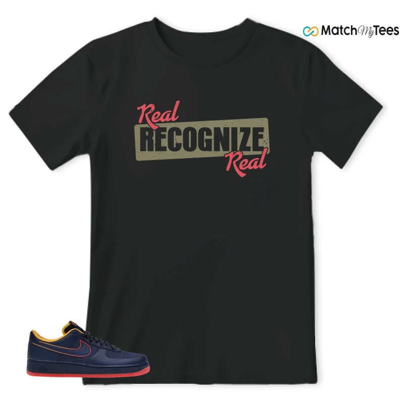 NIKE AIR FORCE 1 LOW RETRO LETTERING SNEAKER Matching Tees t-shirt