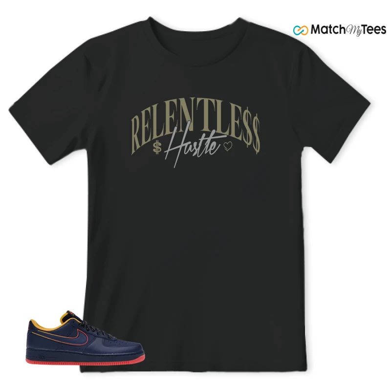 NIKE AIR FORCE 1 LOW RETRO LETTERING SNEAKER Matching Tees t-shirt