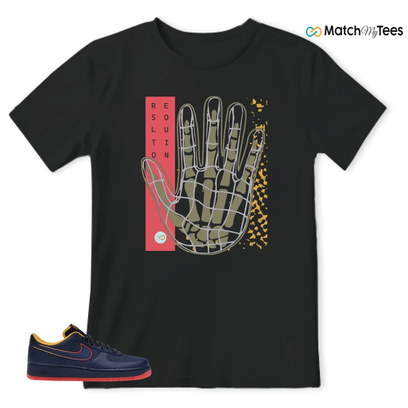 NIKE AIR FORCE 1 LOW RETRO LETTERING SNEAKER Matching Tees t-shirt