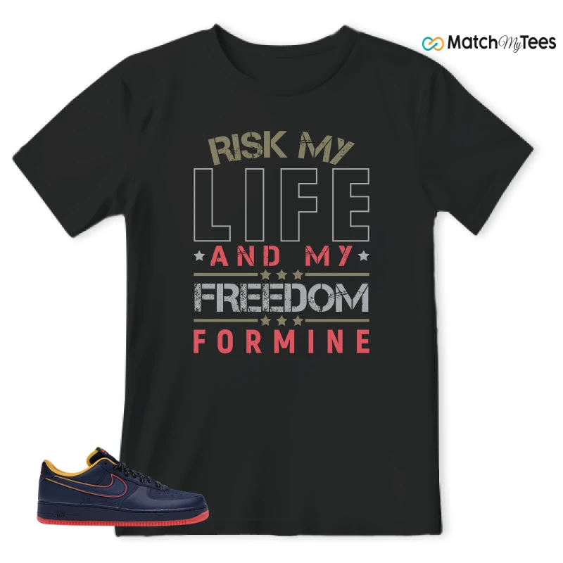 NIKE AIR FORCE 1 LOW RETRO LETTERING SNEAKER Matching Tees t-shirt