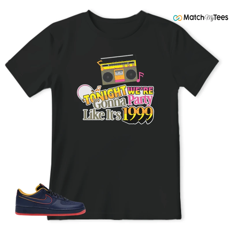 NIKE AIR FORCE 1 LOW RETRO LETTERING SNEAKER Matching Tees t-shirt