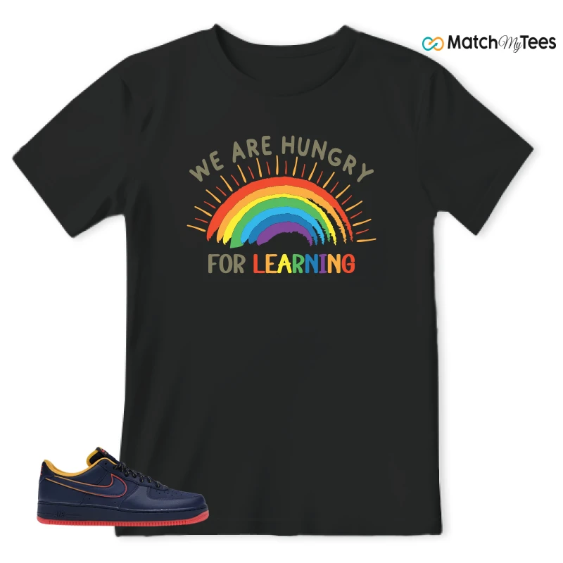 NIKE AIR FORCE 1 LOW RETRO LETTERING SNEAKER Matching Tees t-shirt