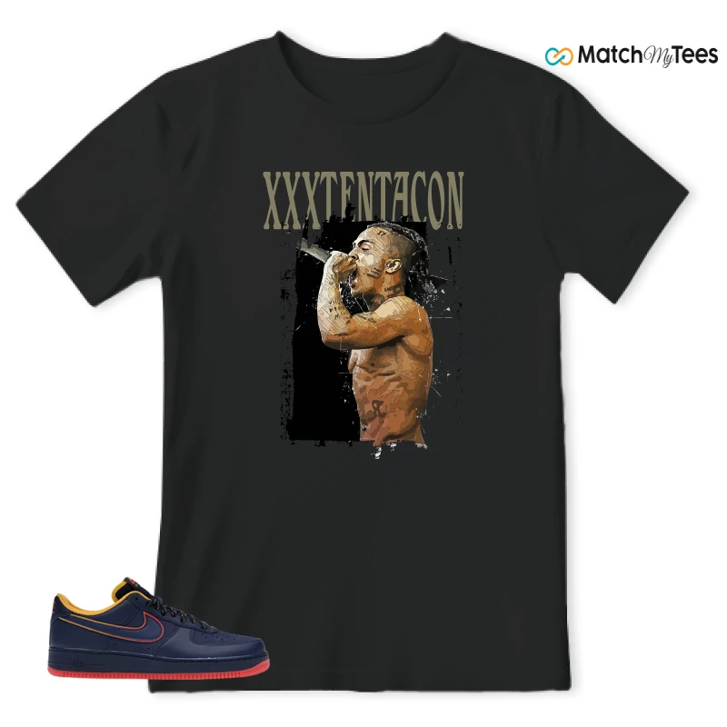 NIKE AIR FORCE 1 LOW RETRO LETTERING SNEAKER Matching Tees t-shirt