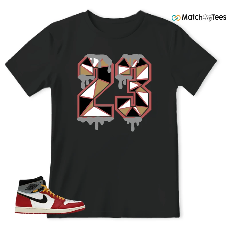 NIKE AIR JORDAN 1 HIGH X UNION LA SNEAKER Matching Tees t-shirt