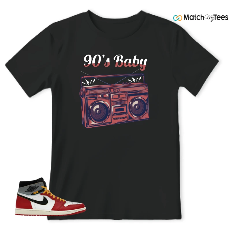 NIKE AIR JORDAN 1 HIGH X UNION LA SNEAKER Matching Tees t-shirt