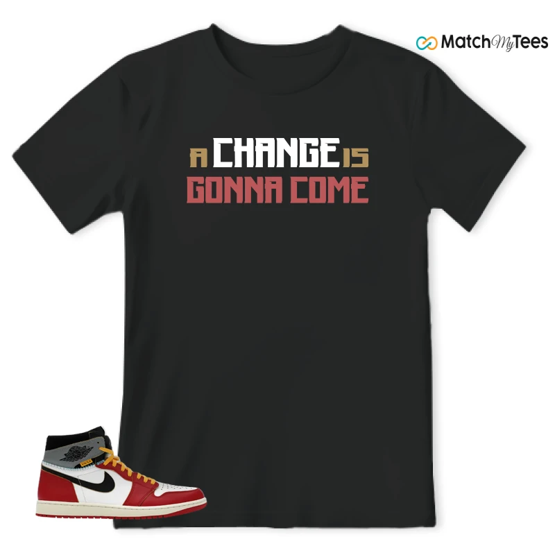 NIKE AIR JORDAN 1 HIGH X UNION LA SNEAKER Matching Tees t-shirt