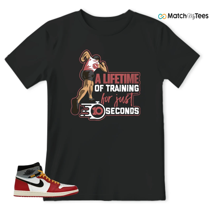 NIKE AIR JORDAN 1 HIGH X UNION LA SNEAKER Matching Tees t-shirt