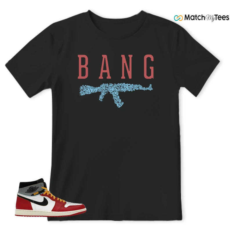 NIKE AIR JORDAN 1 HIGH X UNION LA SNEAKER Matching Tees t-shirt