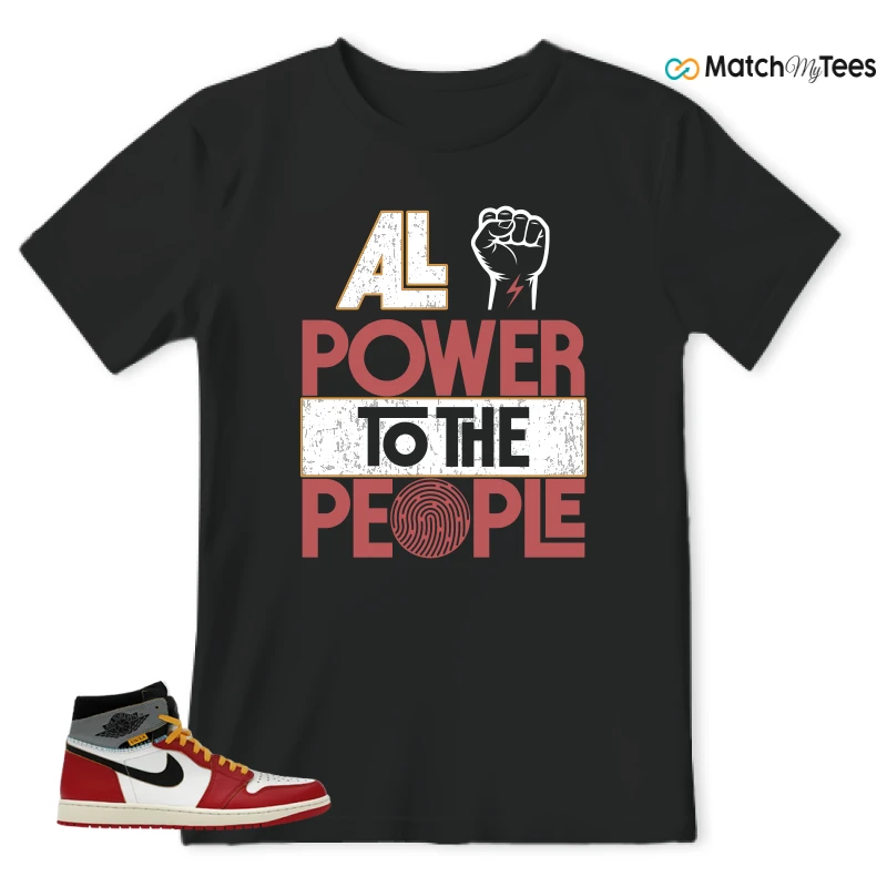 NIKE AIR JORDAN 1 HIGH X UNION LA SNEAKER Matching Tees t-shirt