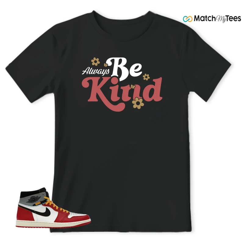 NIKE AIR JORDAN 1 HIGH X UNION LA SNEAKER Matching Tees t-shirt